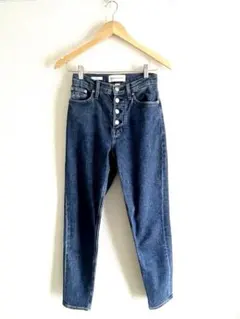 【良品】Calvin Klein Jeans ボタンフライ ハイウエスト W24のサムネイル