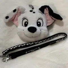 101匹わんちゃん　パスケース　ぬいぐるみ　ショルダー　ポーチ　ポシェット　②
