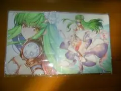 フロンティアゲーム コードギアス C.C. プレイマットA シークレット 嵐
