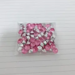 Vカットストーン　ピンク
