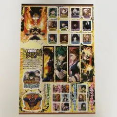 ジャンプ 付録 シール 僕のヒーローアカデミア ヒロアカ