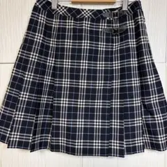 ☆美品☆Burberrys チェック柄 タイトスカートLサイズ☆ペチコート付き