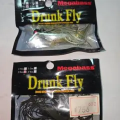 Megabass DRUNK FLY 3/8oz 2個セット