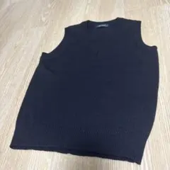 NAVY MATE ネイビー　Vネック ニットベスト110