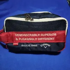 Callaway キャロウェイ DSPD ラウンドポーチ カートバッグ　ネイビー