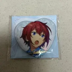 あんスタ 中国 朱桜司 誓約ハート缶バッジ