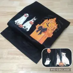 愛犬のハロウィン仮装♥オバケ♥1点物♥喪名古屋帯リメイク♥胴回りデザインあり