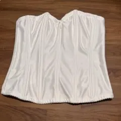 ブライダルインナー　ビアンジュ　コンフォート　ビスチェ　ホワイト　大きめ