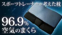 【新品未使用】空気のまくら 専用カバー付