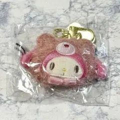 サンリオ どこでもぬいぐるみチャーム ラテクマ マイメロディ 未開封のサムネイル
