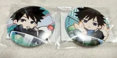 呪術廻戦まるくじ ちゃぽんっ！ 伏黒恵 缶バッジ