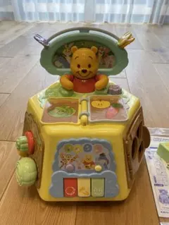 プーさん　おもちゃ　はじめて英語　ゆびさき知育いっぱいできた