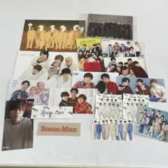 Snow Man ステッカー・写真セット