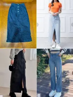 デニム　Sサイズ　4点　まとめ売り★