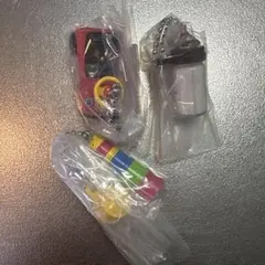 combiミニチュア マスコット キーホルダー 3点セット ガチャガチャ
