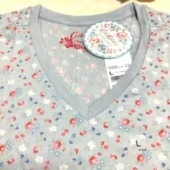 【新品レア美品】【L】【グレー】UNIQLO✕Cath Kidston Tシャツのサムネイル