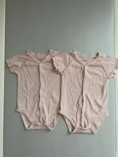 半袖ボディスーツ 2枚セット