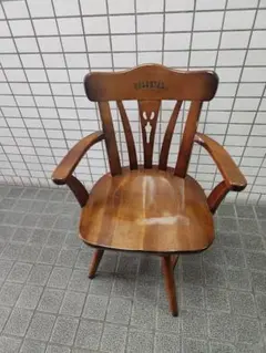 カリモク家具 コロニアル 回転式 ダイニングチェア 肘付き - メルカリ