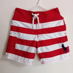 【美品】RALPH LAURENラルフローレン水着スイミングパンツ★キッズ110