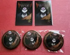 鬼滅の刃 ufotable ダイニング 缶バッジ チェキ風ブロマイド 鳴女