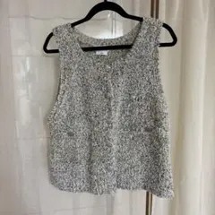 M*中様 今季CIAOPANIC TYPY ニットベスト ミックスカラー