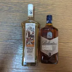 ビンテージパブミラーバランタイン Ballantine's12スコッチウィスキー