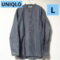 ユニクロ　エクストラファインコットンブロードスタンダードカラーシャツ