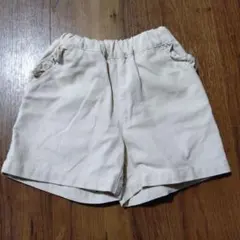 DILASH 短パン　ベージュ　100センチ