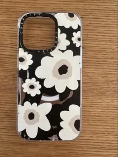 Casetify フラワーパターン iPhone14PRO 携帯ケース