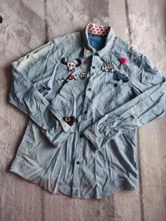 Bohemians 刺繍 ダウンボタン シャツのサムネイル