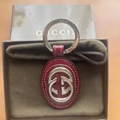 良品】GUCCI ネックストラップ インターロッキング GG シェリーライン