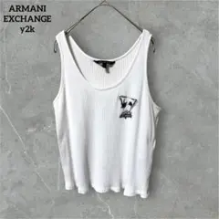 ARMANI EXCHANGE タンクトップ　Y2K グランジ 平成 ギャル 夏