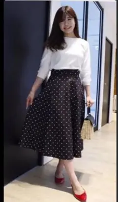 マイストラーダ　ドットスカート　美品‼︎