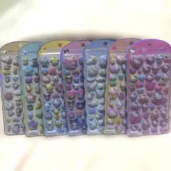 正規品★コットンパフィ7点セット サンリオコンプリート スヌーピー