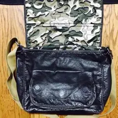 Diesel レザーショルダーバック