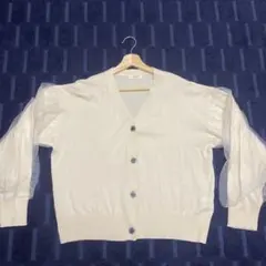 studio CLIP 長袖カーディガン アイボリー