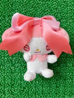 マイメロディ ぬいぐるみ リボン付き サンリオ ピンク ハート