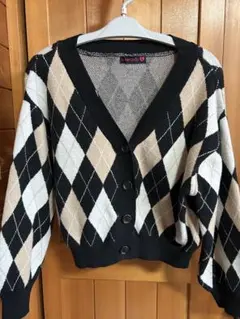Lovetoxic♡アーガイルカーディガン