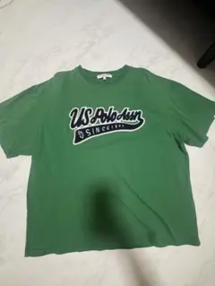 U.S. Polo Assn. 緑色 Tシャツ Lサイズ
