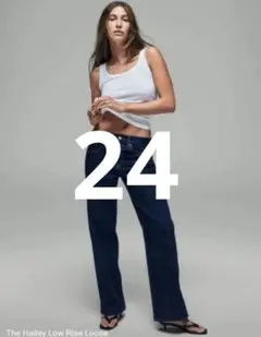 Gap The Hailey ローライズ ルーズフィットデニム 24インチのサムネイル