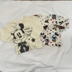 【ディズニー 】 ミッキーマウス　長袖 90cm 2枚セット
