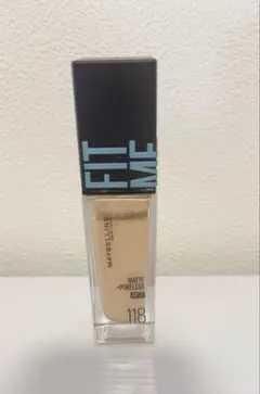 メイベリン フィットミーリキッドファンデーション 118