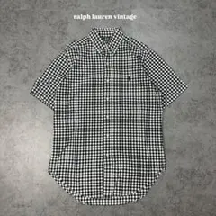 Ralph Lauren Vintage ギンガムチェック 半袖シャツのサムネイル