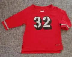 ナイキのキッズロンT 90　赤