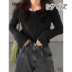 SHEIN 長袖 ブラック カットソー