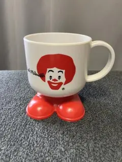 ドナルド　マクドナルド ・マグカップ　足付き
