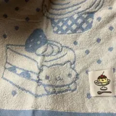 サンエックス　にゃんにゃんにゃんこ　にゃんこカフェ フェイスタオル