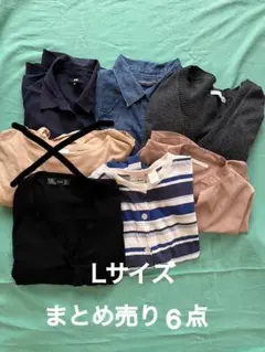 レディース トップス まとめ売り 6点 Lサイズ