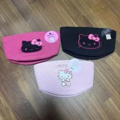 サンリオ　ハローキティ ロープバスケット3点セット