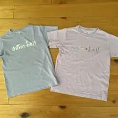 モンベル　Tシャツ ウィックロン　140cm 2枚セット